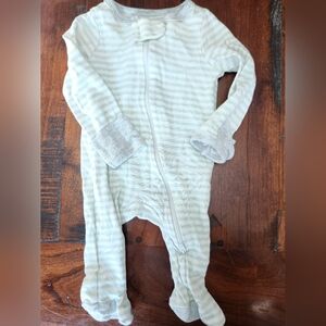 Light Green Striped Sleeper